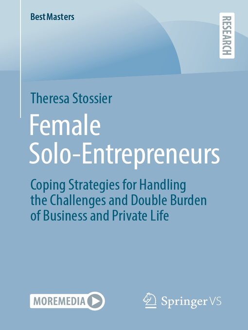 Title details for Female Solo-Entrepreneurs by Theresa Stossier - Available